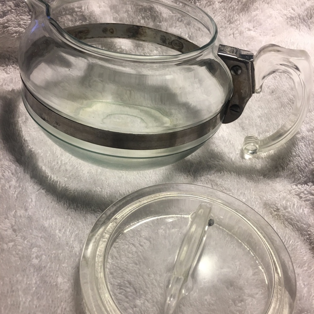 1940s Pyrex Flameware Tea Kettle